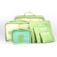 Custom print toiletry bag toiletry bag mesh   6 Set Travel Storage Bags travel organiser bag set