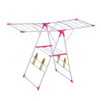 CKD Houseware Foldable Clothes Drying Rack Cloth Dryer With Wings